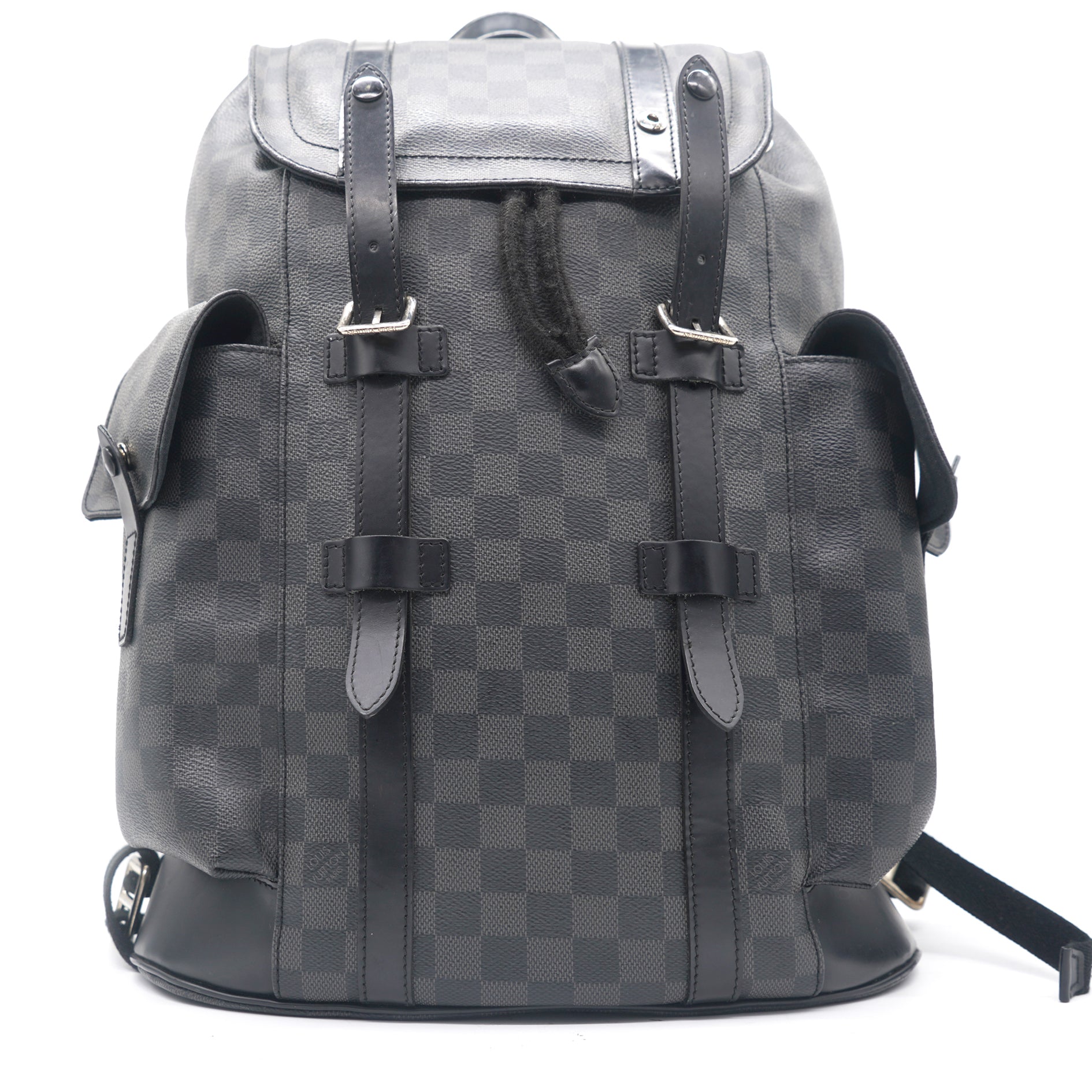 graphite canvas backpack louis