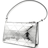 Metallic Silver Shoulder Mini Bag