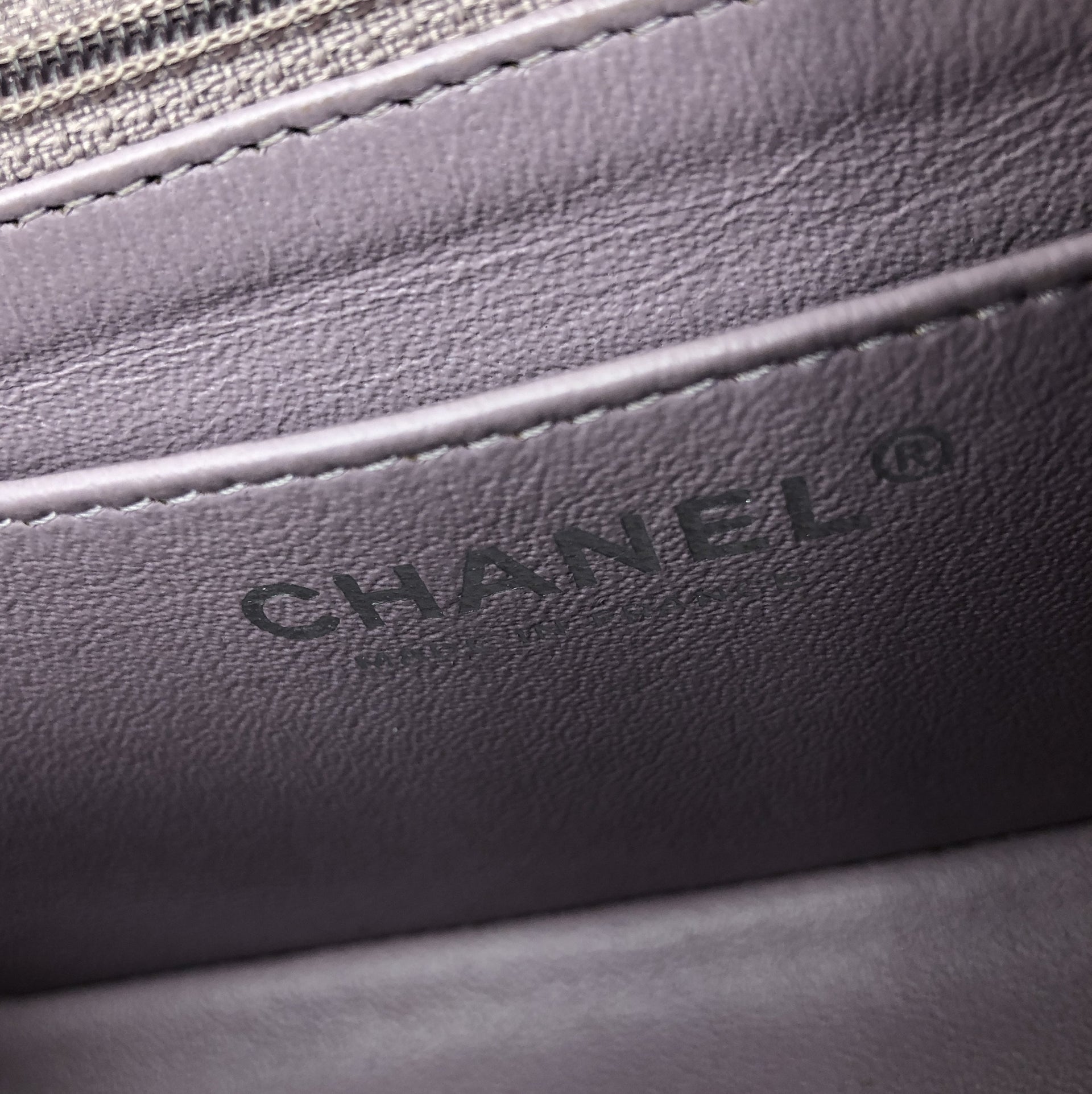 Chanel Classic Flap Mini Lambskin Light Purple