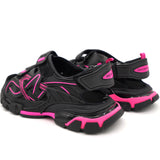 Neoprene Track Black Pink Sandal 38