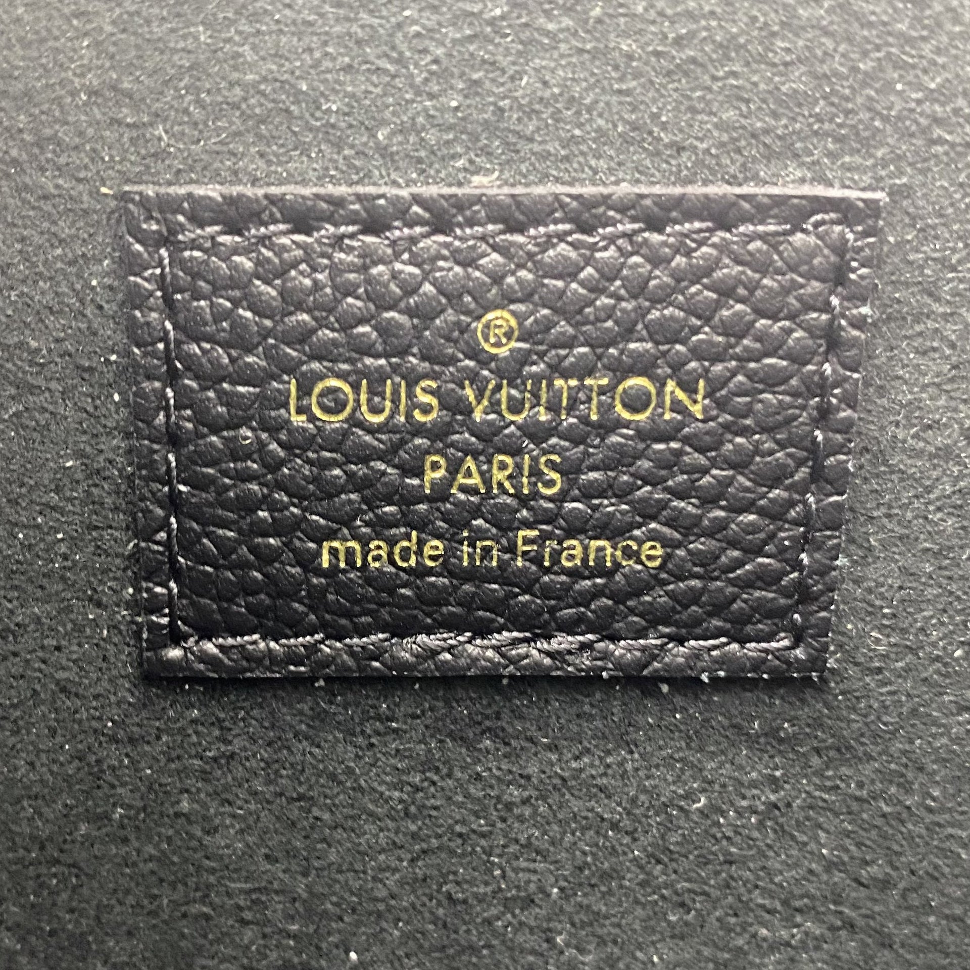 Louis Vuitton Monogram Pallas Clutch Noir