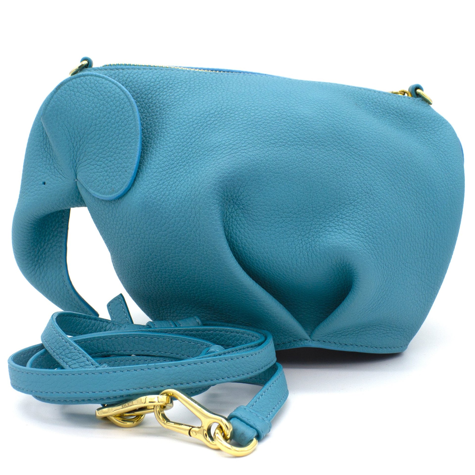 Elephant cross-body bag Tiffany Blue