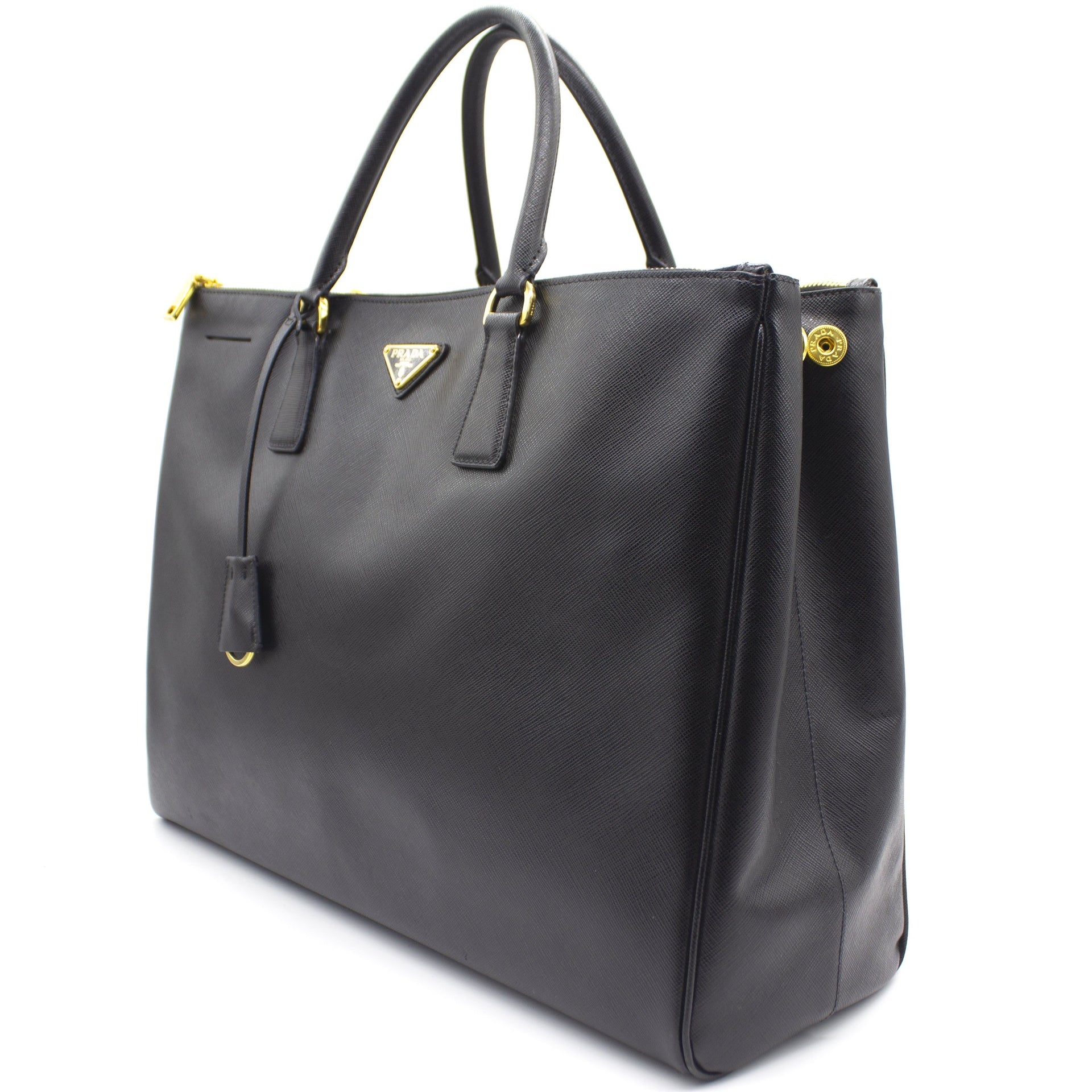 double zip tote large