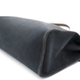 Black/Cacao Canvas and Leather Herbag Zip 31 Bag