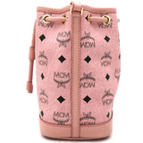 Visetos Zoo Rabbit Drawstring Bucket Bag Pink