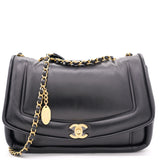 Chanel Medium Vintage Puffy Flap Bag in Black Lambskin – STYLISHTOP