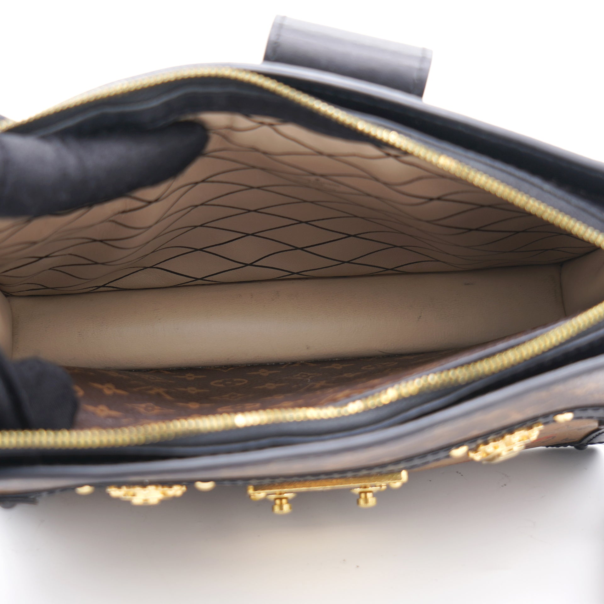 Louis Vuitton Reverse Monogram Trunk Clutch - Brown Shoulder Bags, Handbags  - LOU727718
