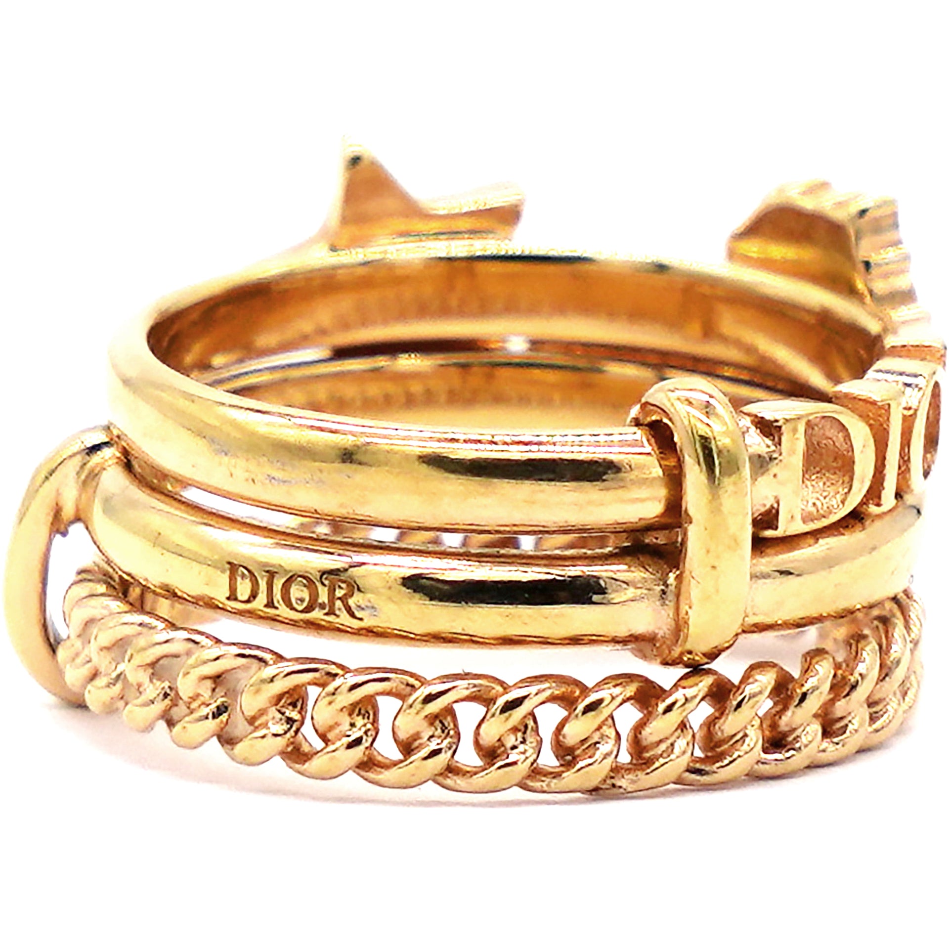 Christian Dior Multi Link Ring M 52 – STYLISHTOP
