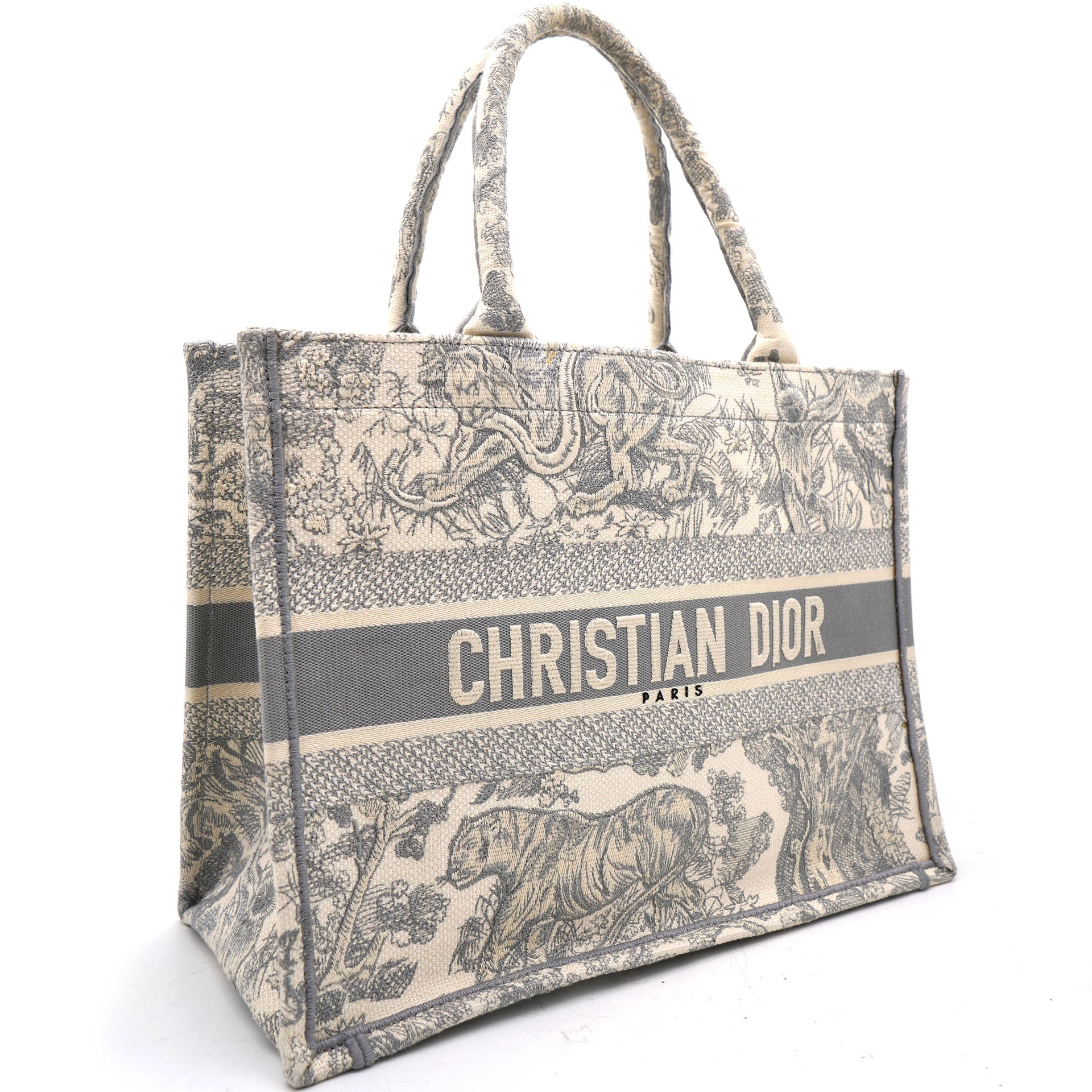 Authentic Second Hand Christian Dior Toile De Jouy Book Tote  PSSG2200002  THE FIFTH COLLECTION