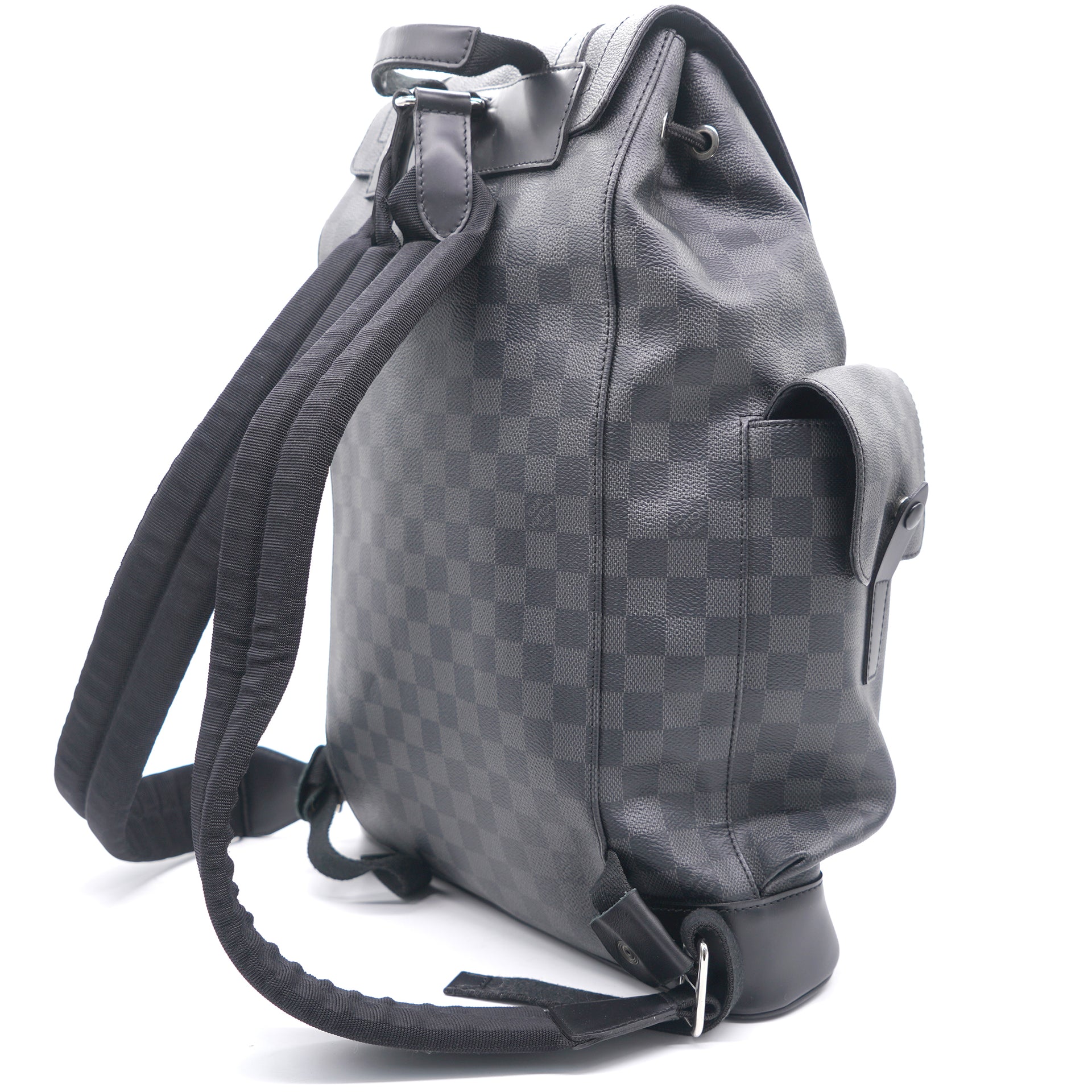 Louis Vuitton Damier Graphite Canvas Christopher PM Backpack Bag –  STYLISHTOP