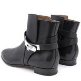 Black Leather Neo Ankle Boots 37.5
