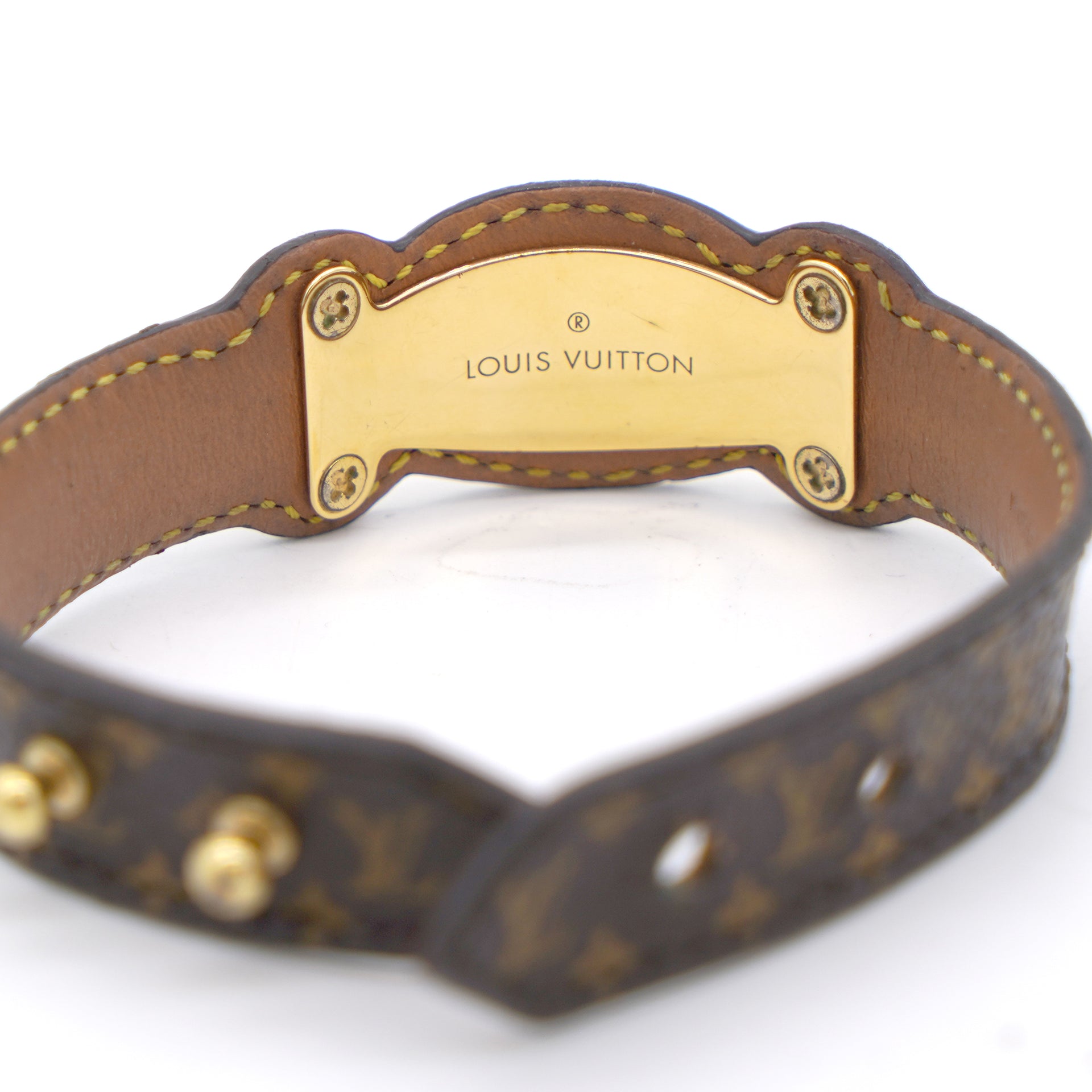 Louis Vuitton Brown Monogram Canvas Handle It Nano Bracelet – STYLISHTOP