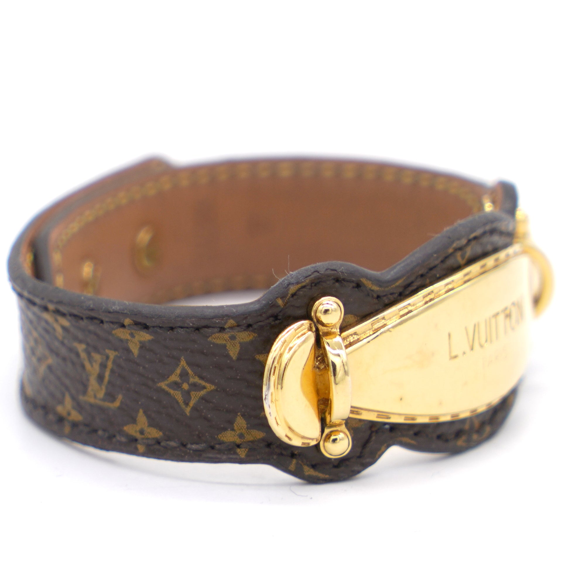Louis Vuitton Monogram Nano Bracelet 17 - Annie Rooster's Sally Ann's  Antiques, Collectibles And More