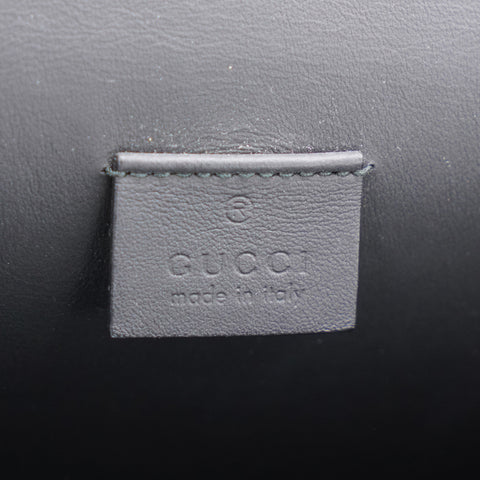 Gucci Black Suede And Strass Medium Dionysus Bag Silver Hardware