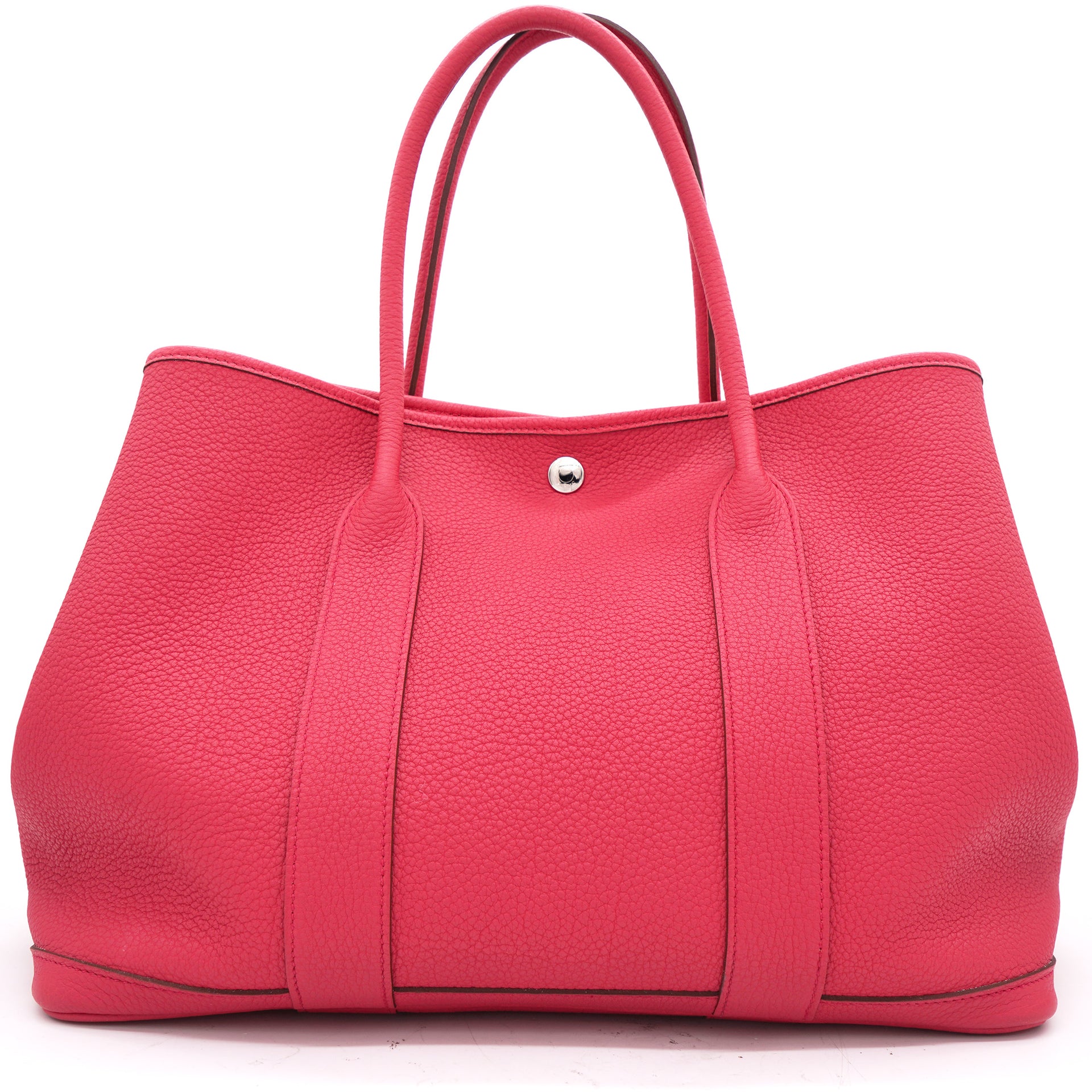Pink Negonda Leather Garden Party 36 Bag