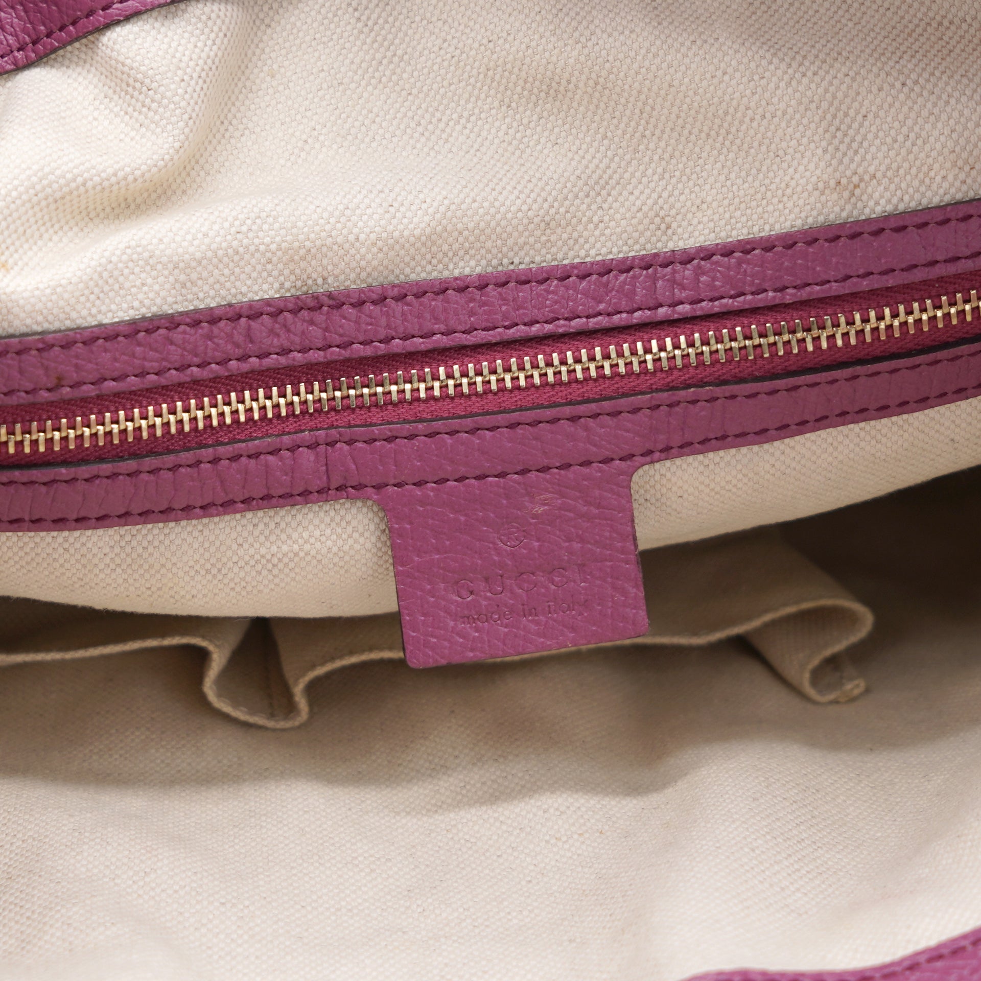 Monogram Medium Bree Shoulder Bag Pink