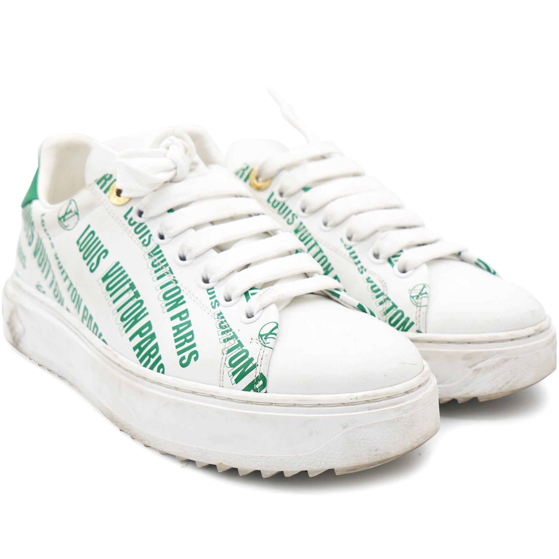 Louis Vuitton Time Out Sneakers 37 – STYLISHTOP
