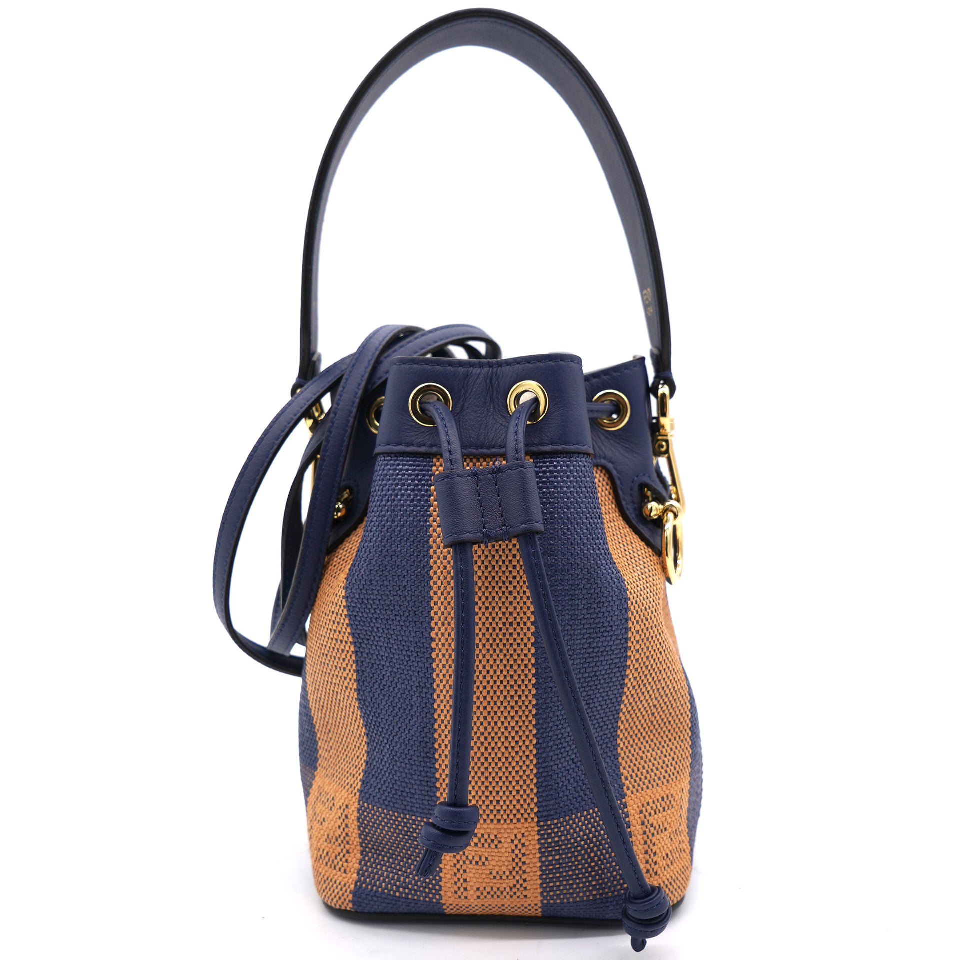 Fendi Multicolor Canvas And Leather Mini Mon Tresor Drawstring Bucket Bag –  Stylishtop