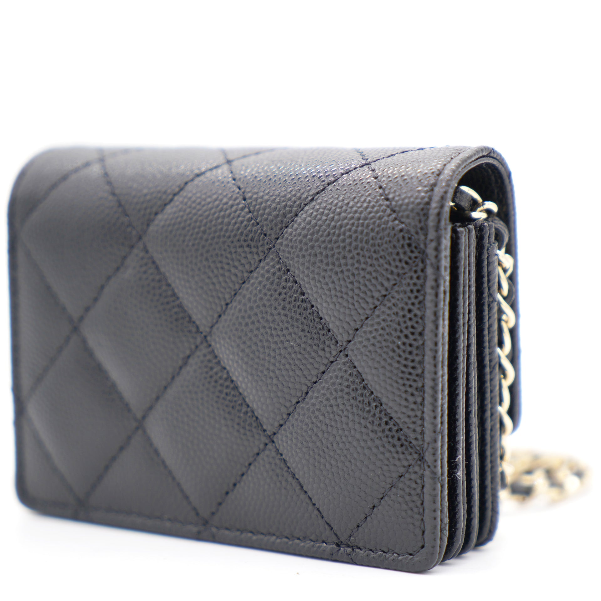 Chanel Grey Quilted Caviar Leather Small Boy Flap Bag – STYLISHTOP