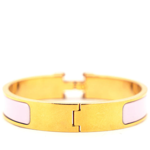 Clic H Bracelet Pink with Rose Gold Hardware