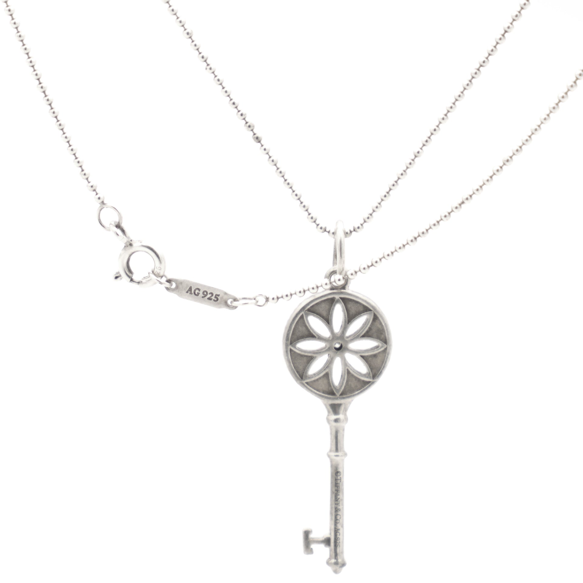 Daisy Key Mini Silver Pendant