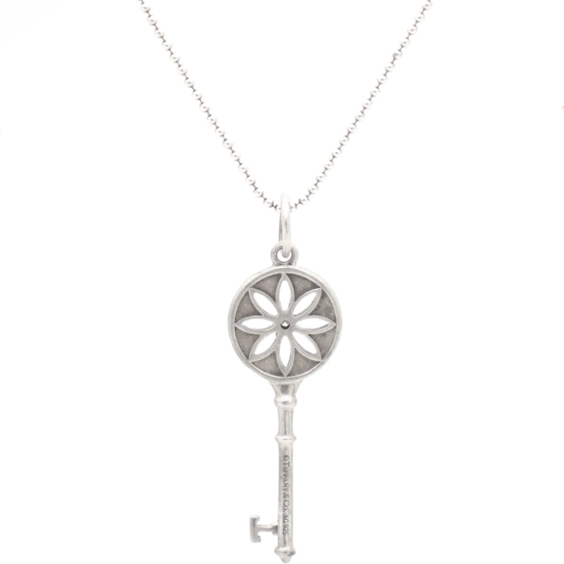 Daisy Key Mini Silver Pendant