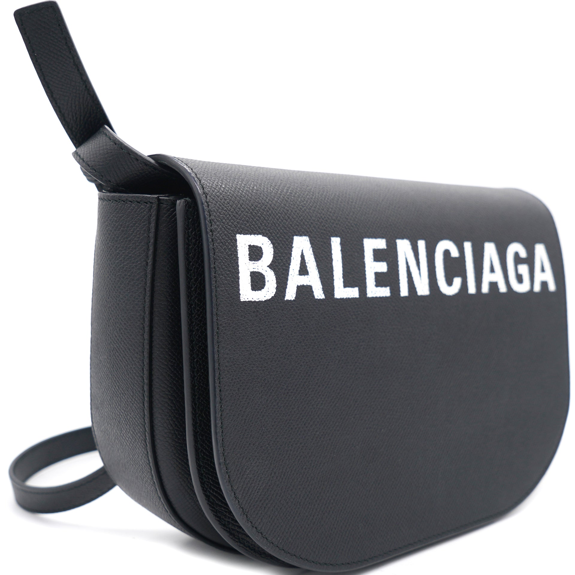 Balenciaga Grained Calfskin Ville Top Handle Bag SHF20176  LuxeDH