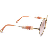 Eyewear beaded oval-frame sunglasses CE1676
