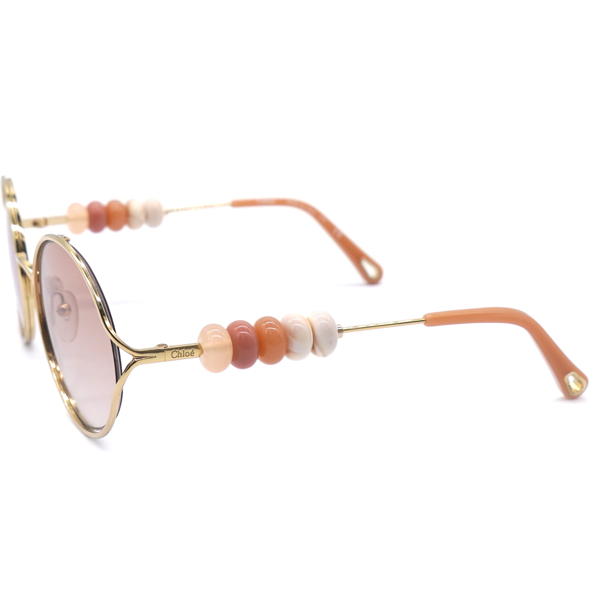 Eyewear beaded oval-frame sunglasses CE1676