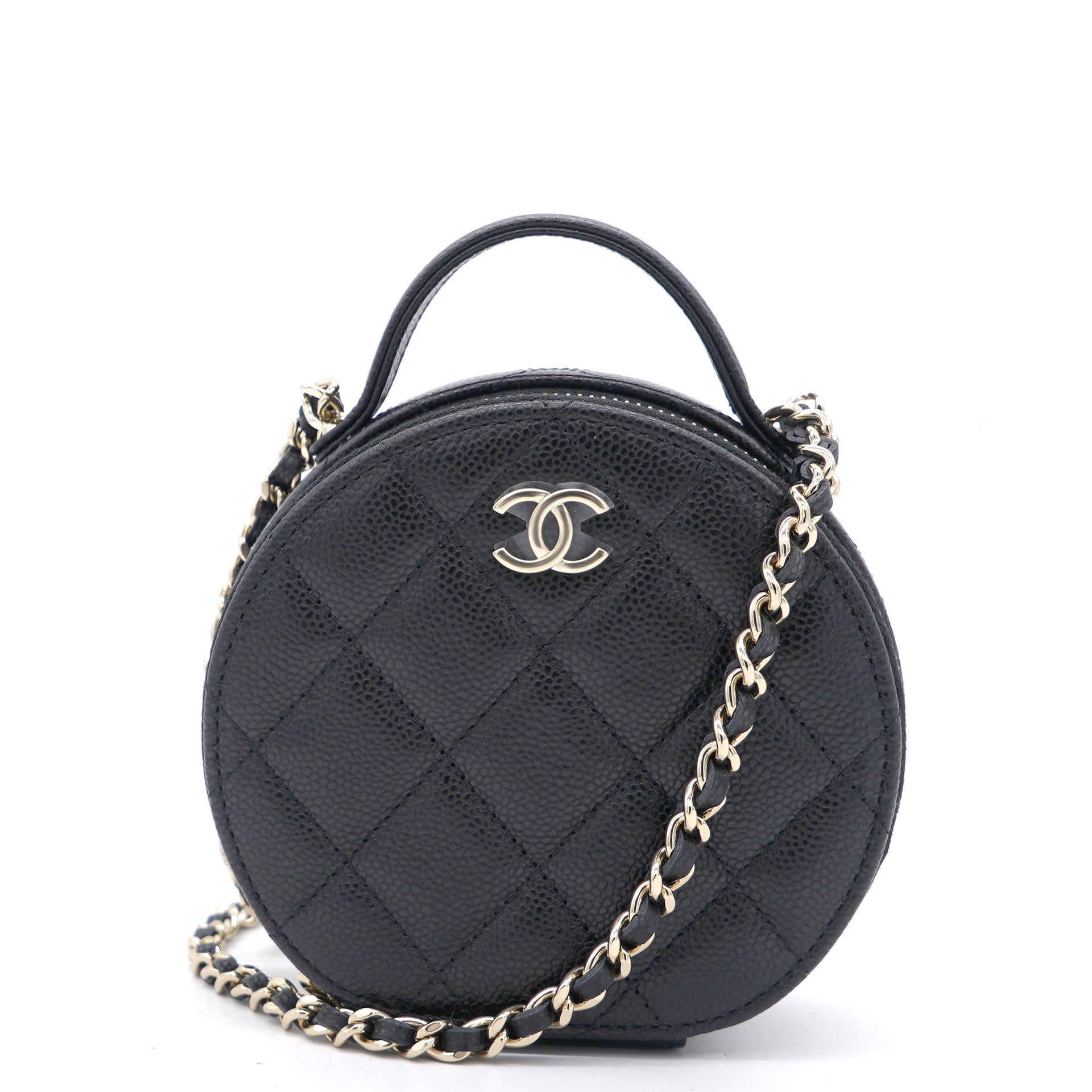 Chanel round black bag Outlet