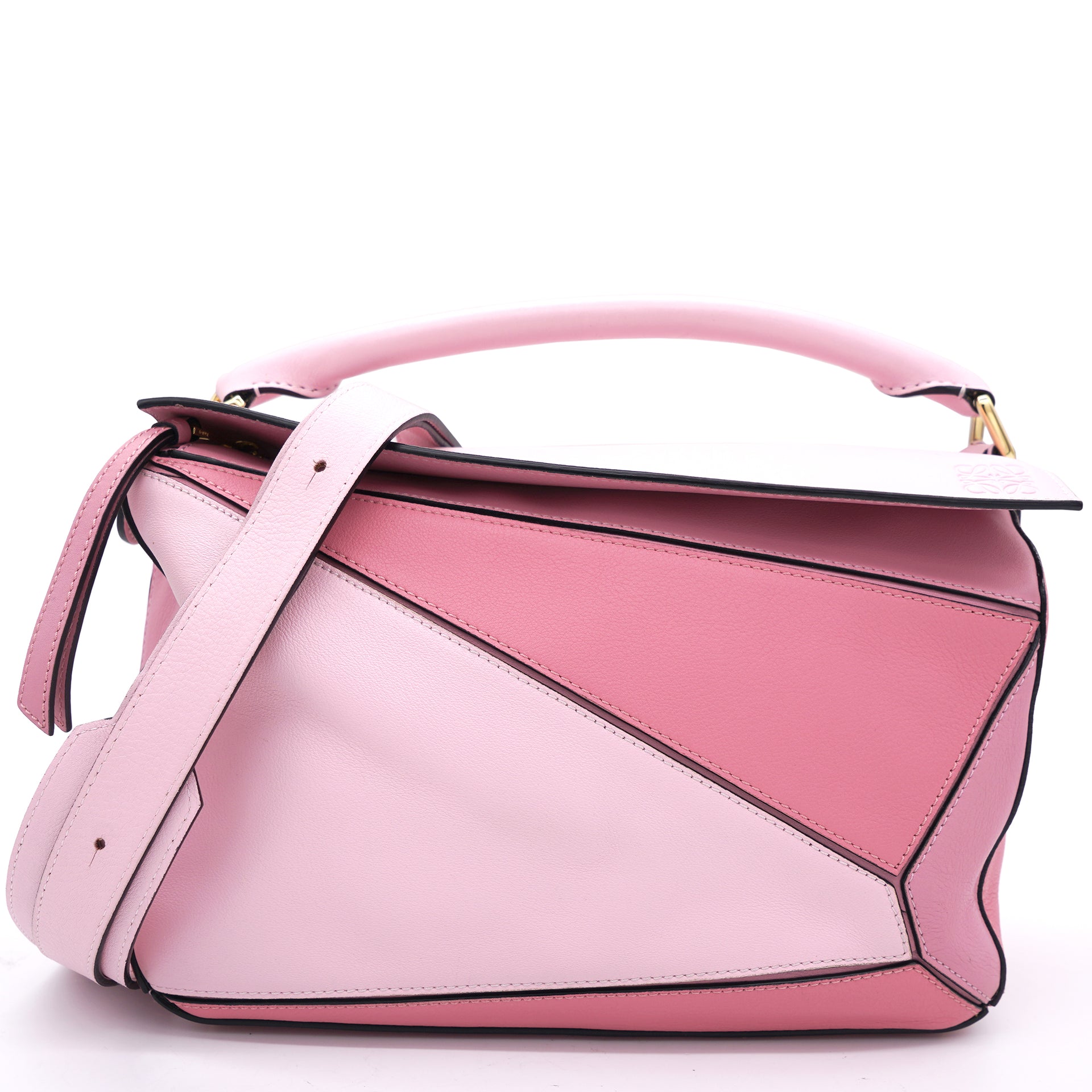 Loewe Calfskin Medium Puzzle Bag Pink – STYLISHTOP