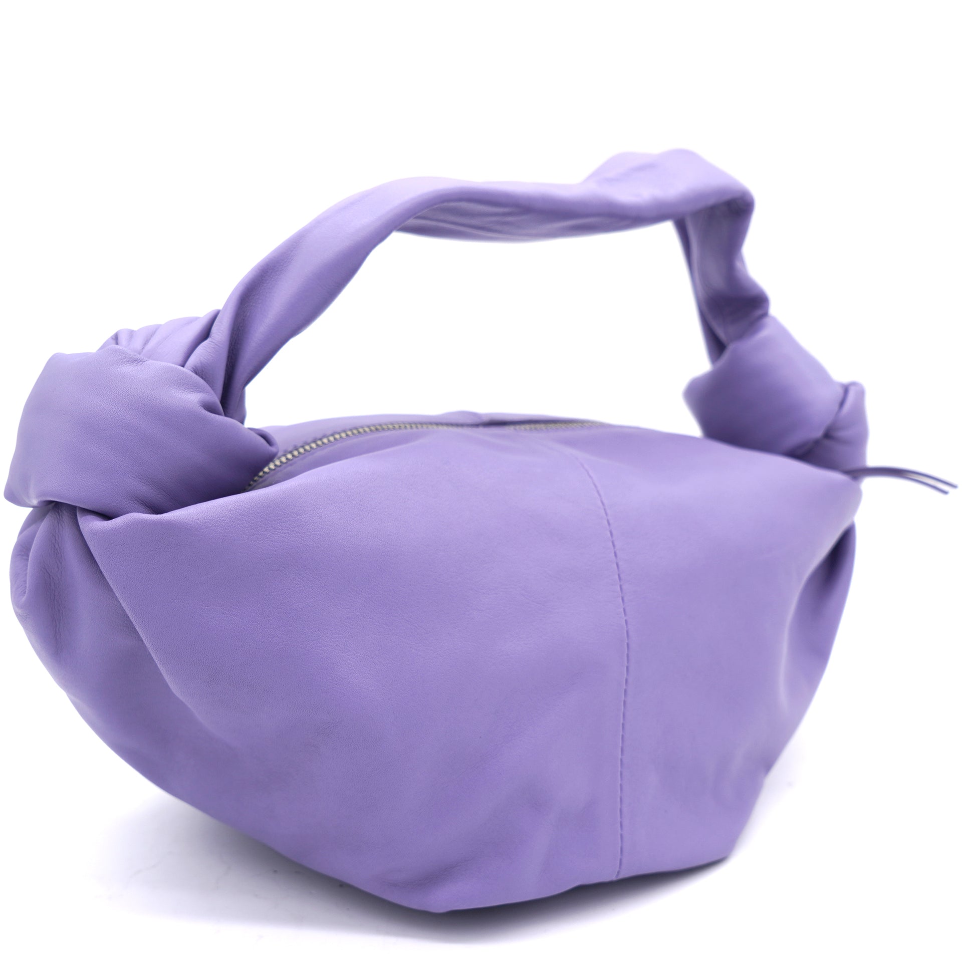 BOTTEGA VENETA Nappa Mini Double Knot Bag Lavender 1220834