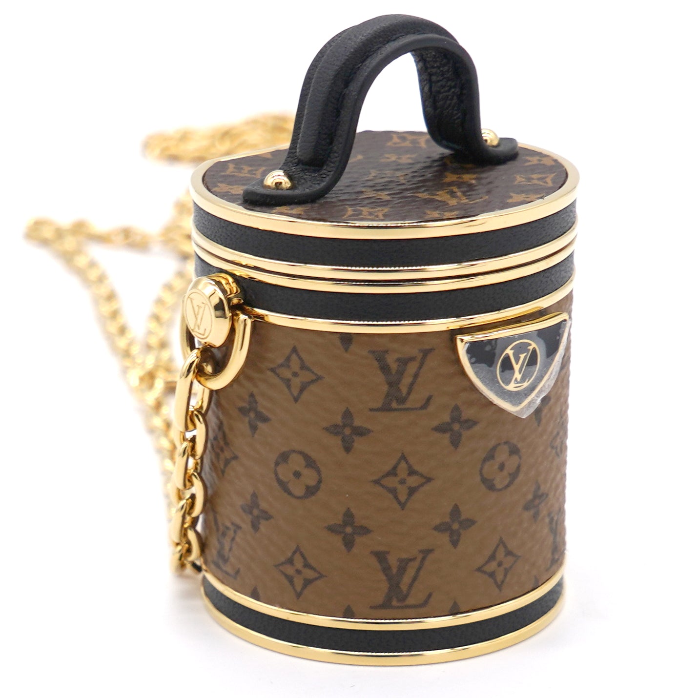 Louis Vuitton Cannes Micro Case Crossbody Brown Leather for sale online