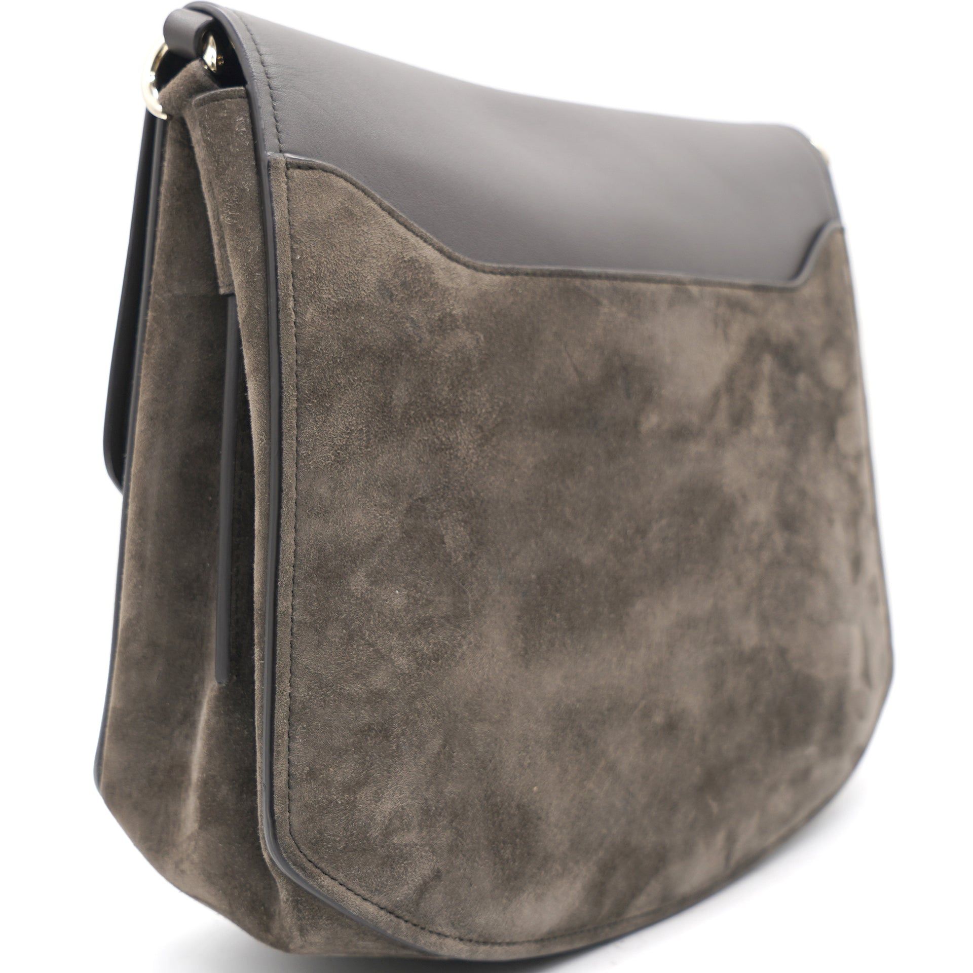 Margot Leather & Suede Shoulder Bag