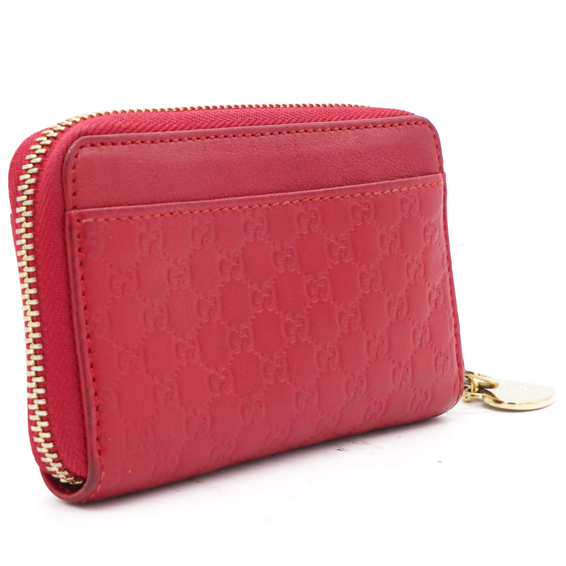 Red gucci wallet women's Clearance