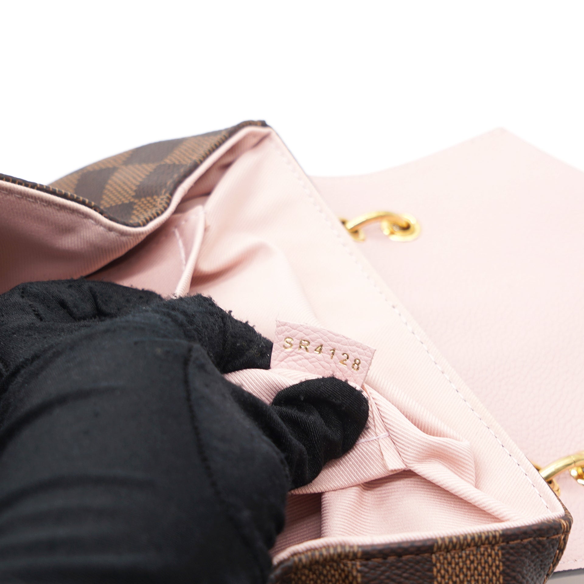 Louis Vuitton Magnolia Pink Damier Ebene Canvas Clapton Backpack Louis  Vuitton