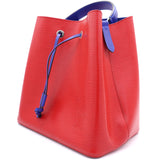 NeoNoe MM EPI Leather Shoulder Bag Coquelicot