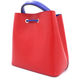 NeoNoe MM EPI Leather Shoulder Bag Coquelicot