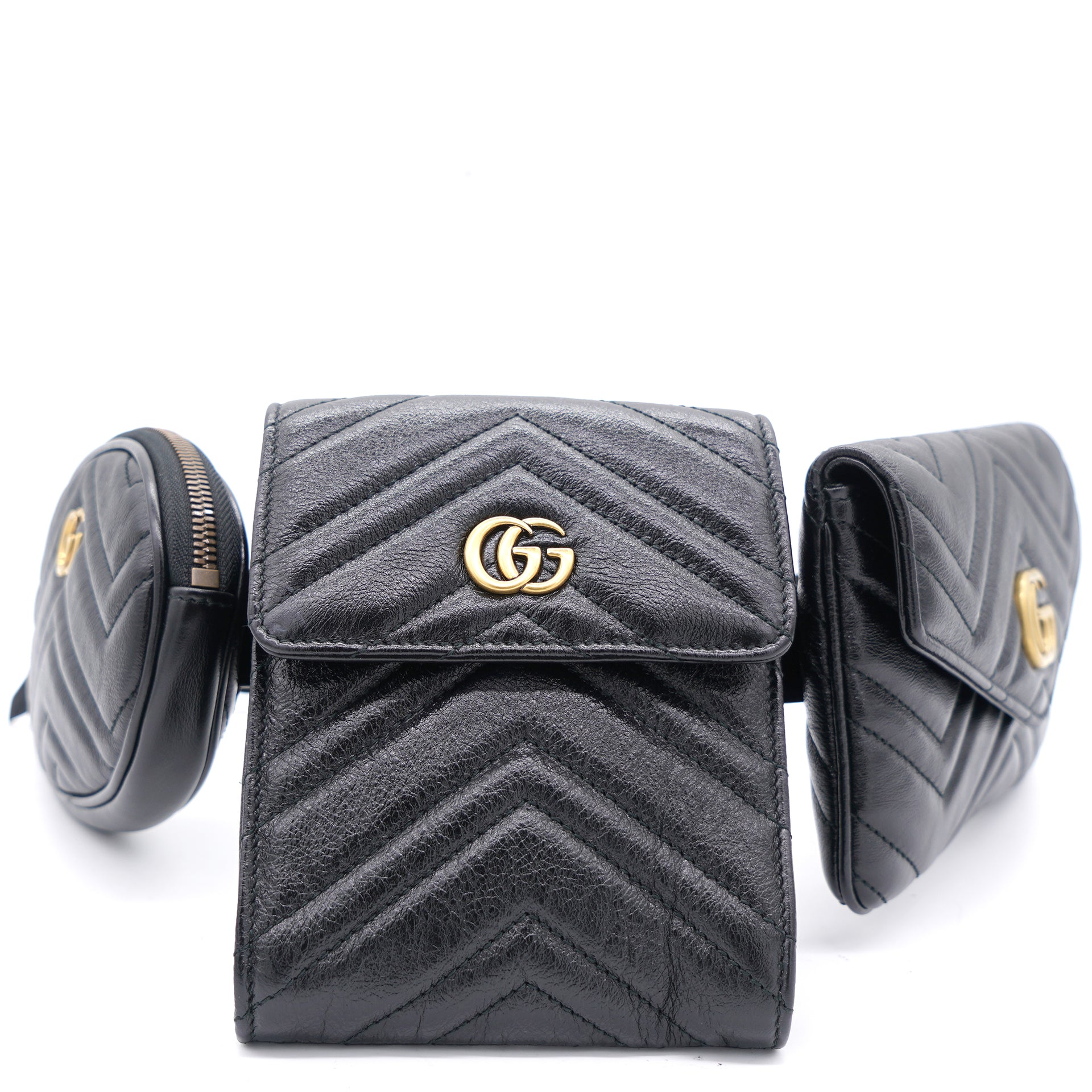 Gucci GG Marmont Belt Bag Black | Belt Bag | fashionette