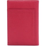 Red Caviar Leather CC Timeless Passport Holder Cover