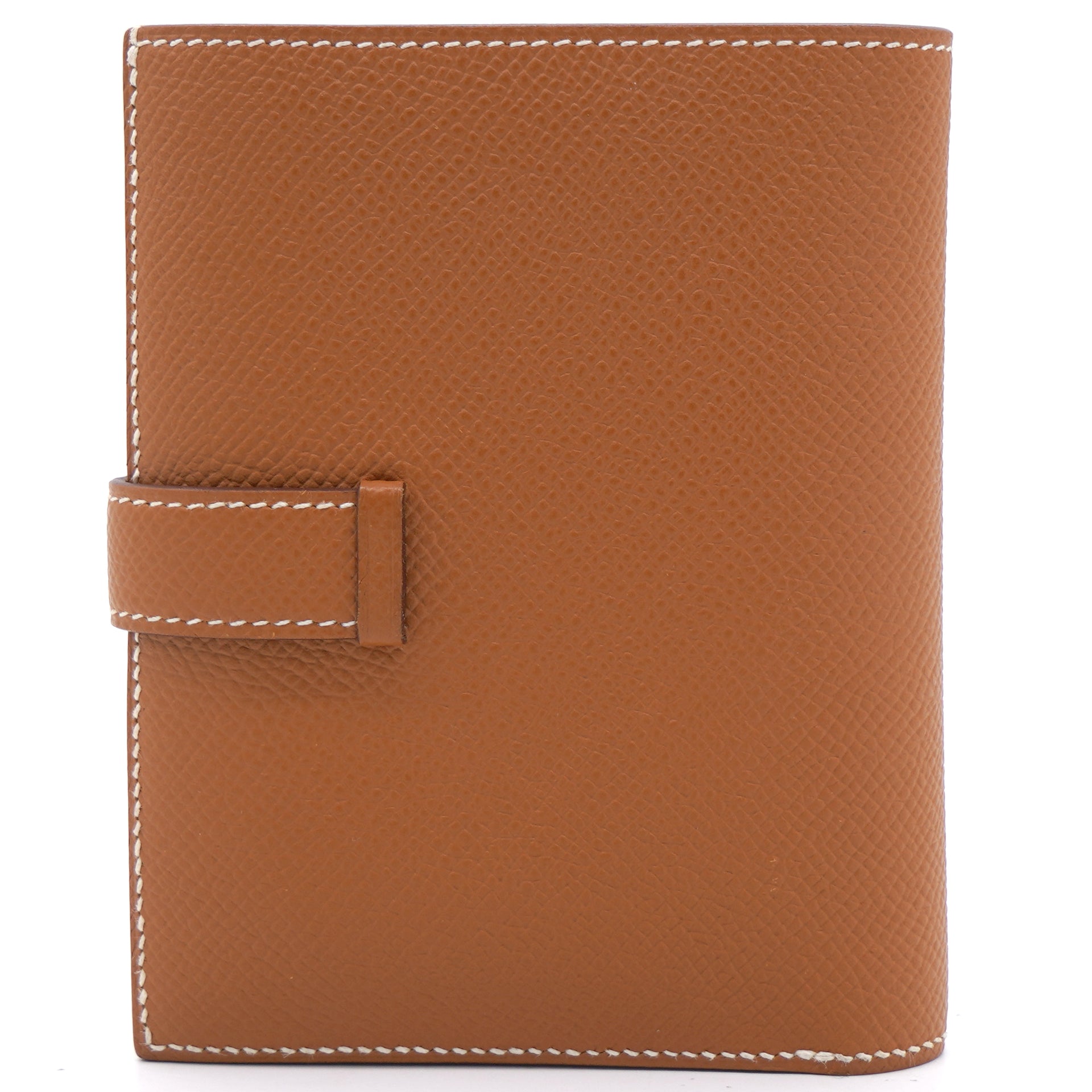 Epsom Leather Bearn Compact Wallet Gold
