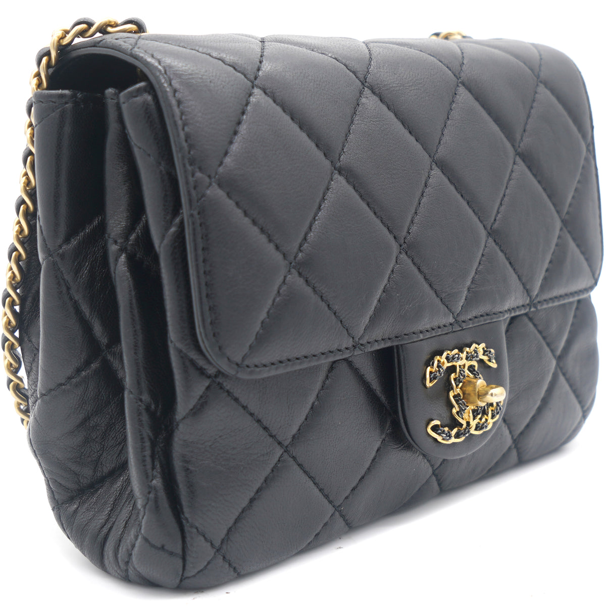 Chanel Classic Square Flap Bag Black – STYLISHTOP