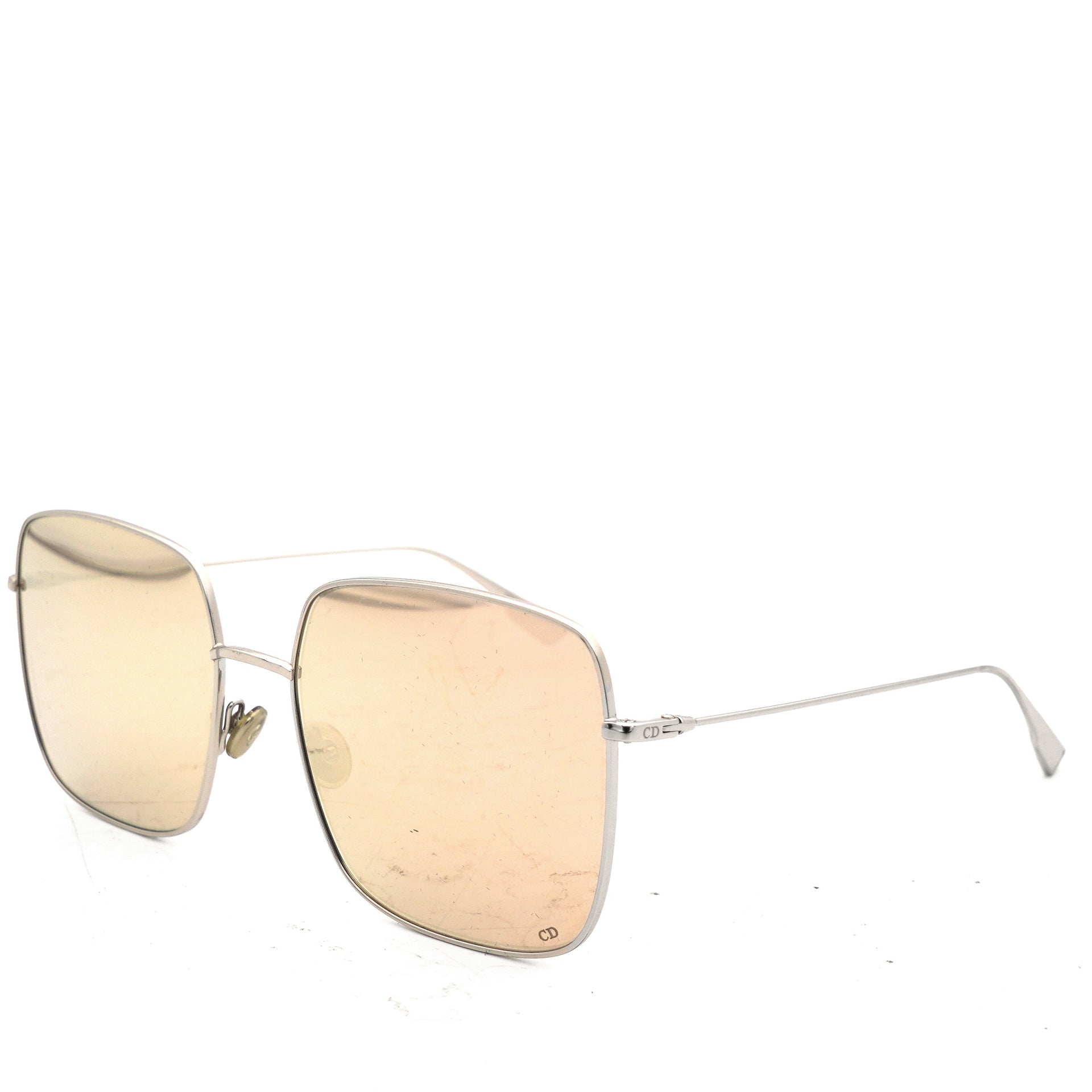 Stellaire 010SQ Square Metal Sunglasses