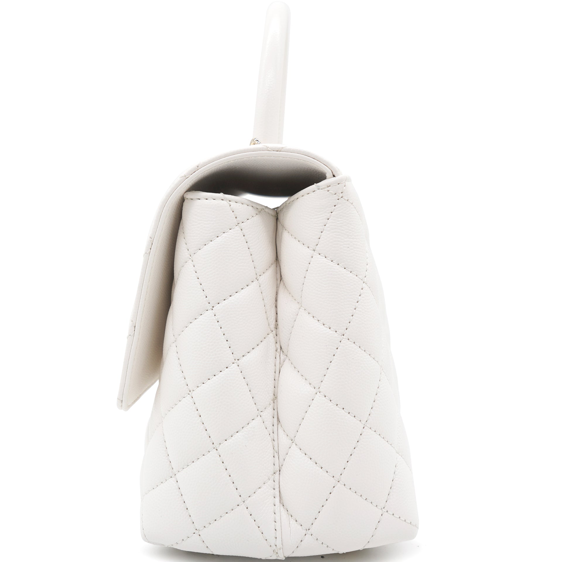 Caviar Quilted Medium Coco Handle Flap