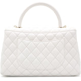 Caviar Quilted Medium Coco Handle Flap