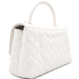 Caviar Quilted Medium Coco Handle Flap
