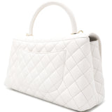 Caviar Quilted Medium Coco Handle Flap