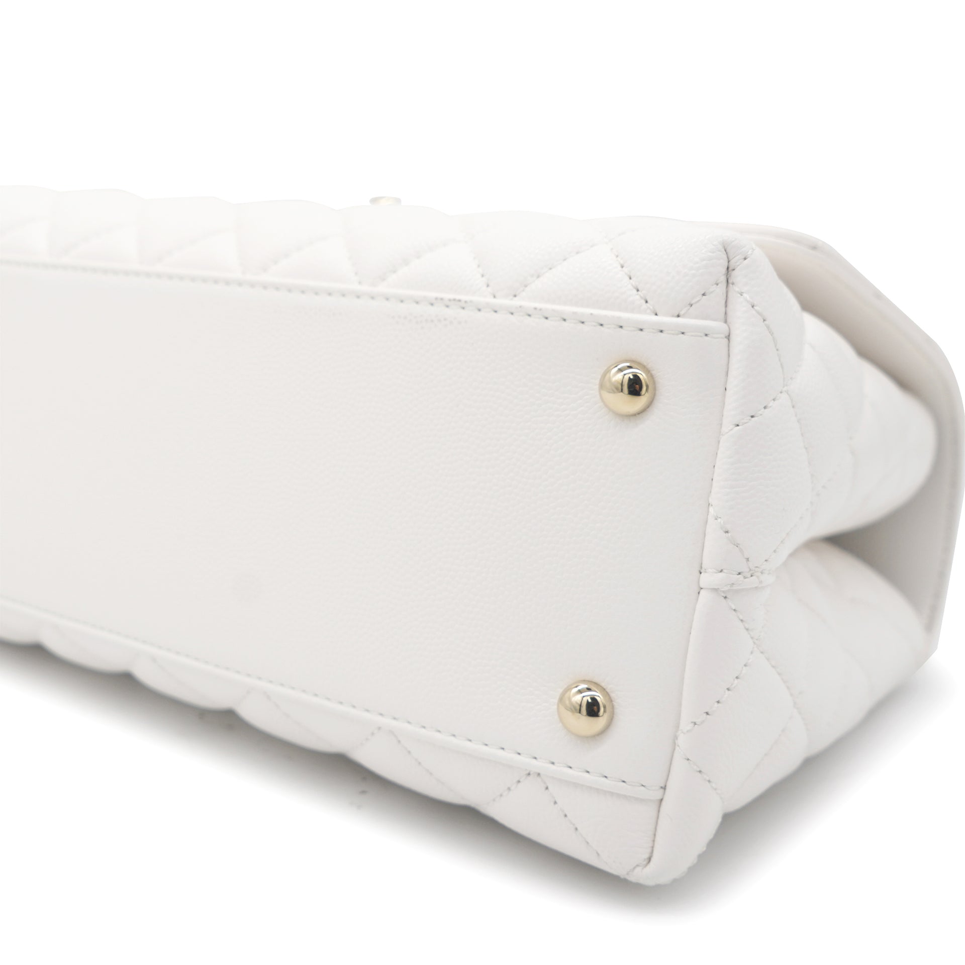 Caviar Quilted Medium Coco Handle Flap