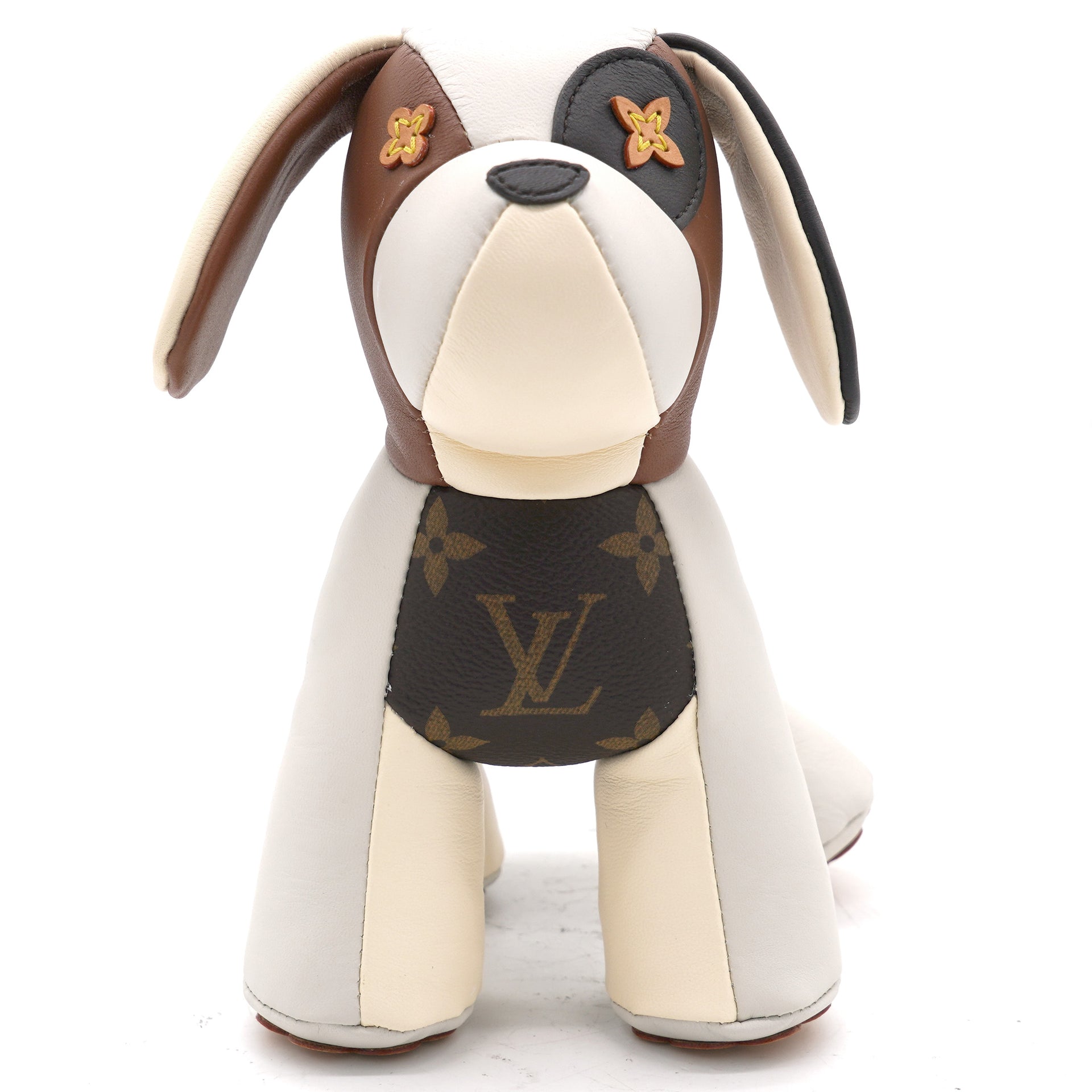 Louis Vuitton Calfskin Monogram Doudou Oscar Dog Beige – STYLISHTOP
