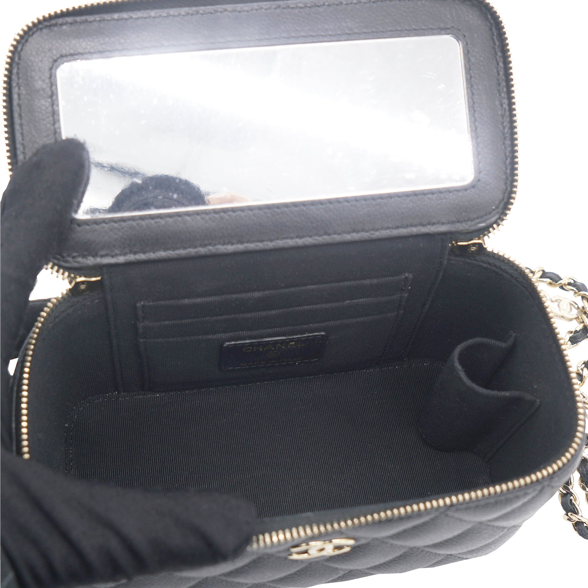 Chanel Black 22S Top Handle Mini Vanity Bag – STYLISHTOP